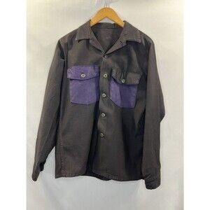 Unbranded vintage cotton botton-down men's long sleeve shirt, XL